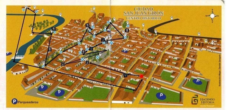 Hostal Colonial De Santander Girón Eksteriør billede